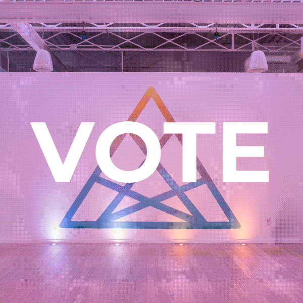 social call to action to vote for your favorite yoga studio