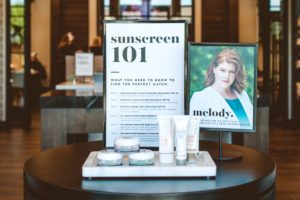 product education opportunity within salon waiting area